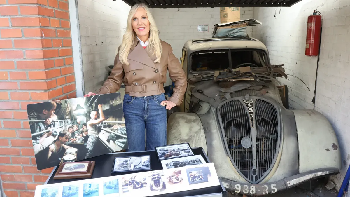 Jan Fedder: Marion Fedder entdeckt versteckten Oldtimer aus ‚Das Boot‘