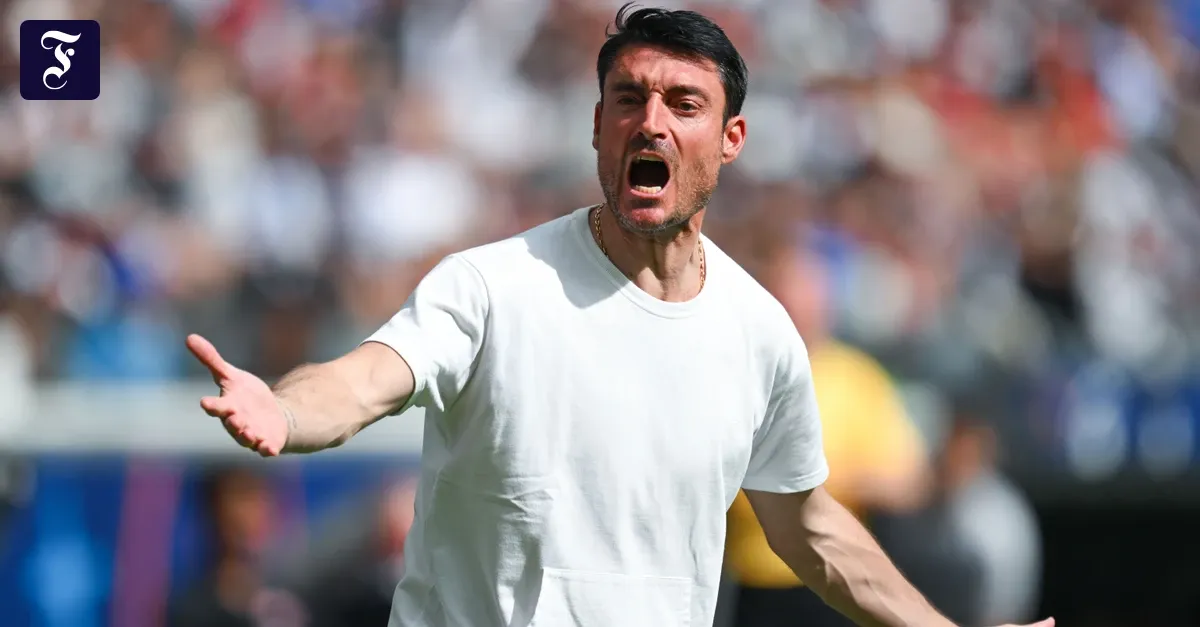 Albert Riera steht vor dem Rauswurf bei Eintracht Frankfurt