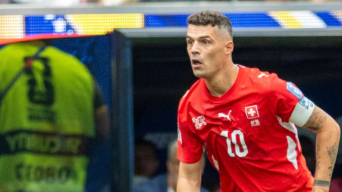 Schweizer Kapitän Granit Xhaka vor Wechsel zu Chelsea