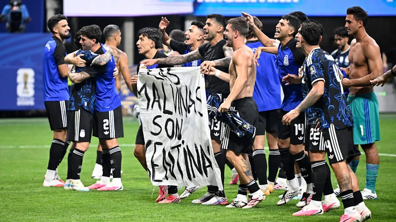 Liveblog zur Fußball-WM 2026: Falklandinseln: FIFA soll argentinisches Banner ahnden