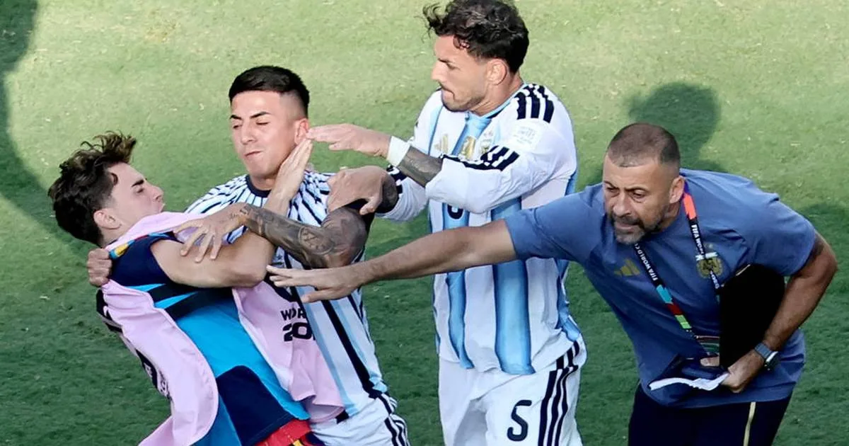 Der schlechte Verlierer – Argentiniens Paredes schlägt nach dem Spiel um sich