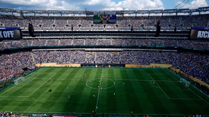 Im „MetLife Stadium“, das während der Fußball-WM „New York New Jersey Stadium“ heißt, treffen Argentinien und Spanien am 19. Juli im Finale aufeinander.