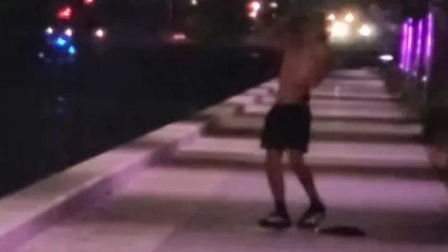 Schottische Fans animieren Jogger zu «Ex und hopp»